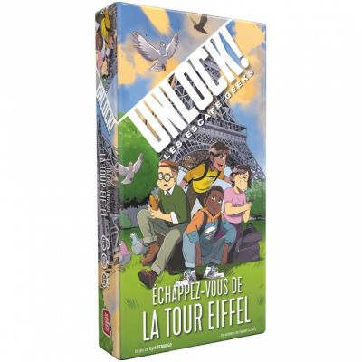 Enigme Best-Seller Unlock ! Les Escape Geek : Echappez-vous de la Tour Eiffel