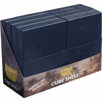 Deck Box et Rangement  Dragon Shield: Cube Shell Box  Midnight Blue