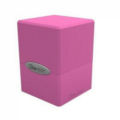 Deck Box et Rangement  Deck Box Ultra Pro Satin Hot Pink