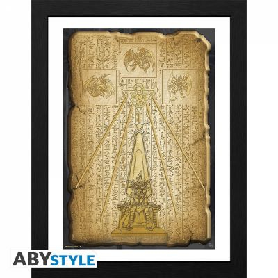 Album Collector Yu-Gi-Oh! Tablette Egyptienne - Tirage encadr