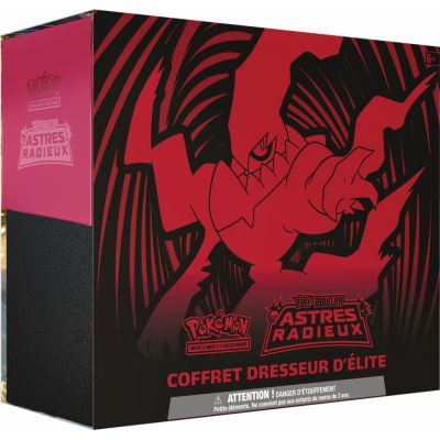 ETB - Coffret Dresseur d'Elite Pokmon EB10 pe et Bouclier 10 - Astres Radieux - Dresseur d'lite : Darkrai