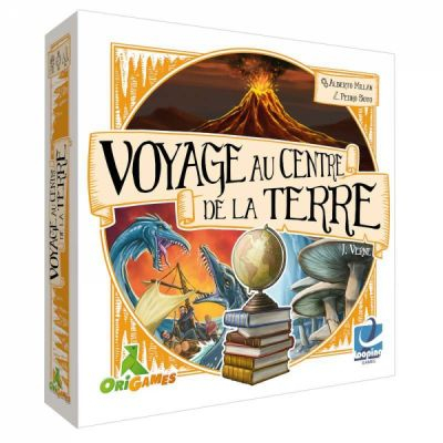 Aventure Roll and write Voyage au centre de la terre