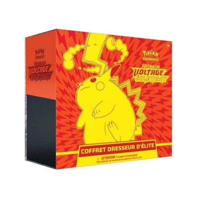 Coffret Pokmon Pokmon EB4 Vivid Voltage - Elite Trainer Box : Pikachu