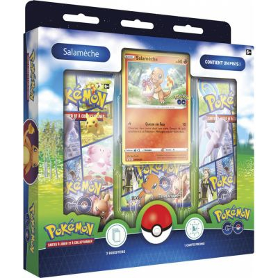 Coffret 3 Boosters Pokmon Pokmon GO EB10.5 - Pin's - Salamche