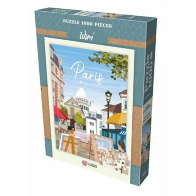  Rflexion Puzzle Wim - Paris Montmartre - 1000 Pices