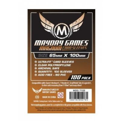 Protges cartes Spciaux  Mayday - Magnum Large Sleeves - 65x100mm - par 100