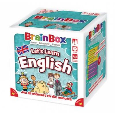 Jeu de Cartes Rflexion BrainBox: Apprenons l'anglais