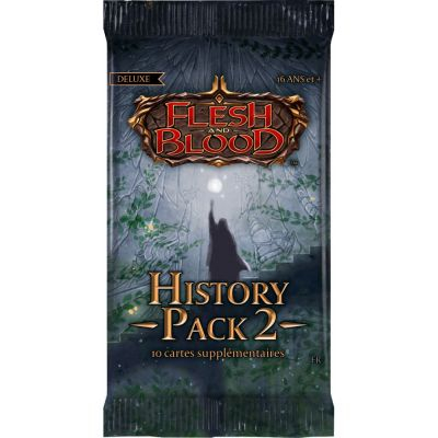Booster Franais Flesh and Blood History Pack 2 Deluxe - Booster