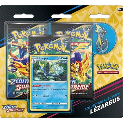 Coffret Pokmon Tripack 3 Boosters - EB12.5 - Epe et Bouclier - Znith Suprme - Lzargus