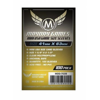 Protges cartes Spciaux  Mayday Games - Mini USA 41x63mm - par 100