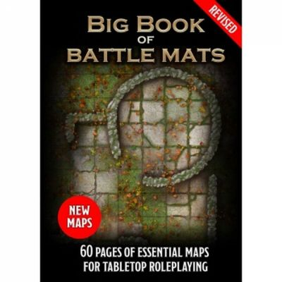 Tapis de Jeu et Wall Scroll Jeu de Rle Big Book of Battle Mats (A4) - Revised