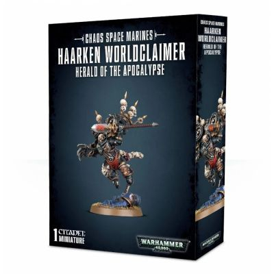 Figurine Warhammer 40.000 Warhammer 40.000 - Chaos Space Marines : Haarken Worldclaimer (Herald of the Apocalypse