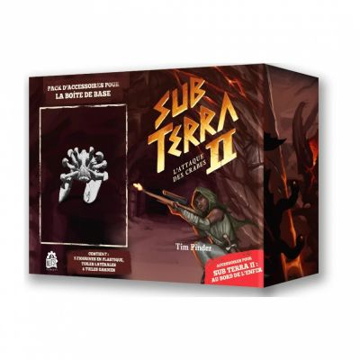 Aventure Coopration Sub Terra II - Pack de figurines : Lattaque des crabes