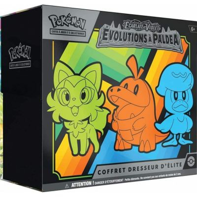 ETB - Coffret Dresseur d'Elite Pokmon EV02 Ecarlate et Violet - Evolutions  Paldea - ETB Dresseur d'Elite