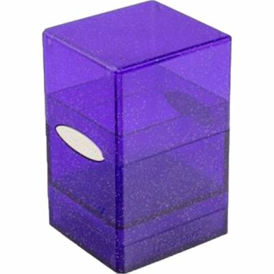 Deck Box et Rangement  Ultra Pro - Satin Tower - Glitter Purple