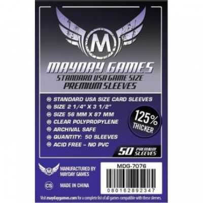 Protges cartes Spciaux  Mayday Games - USA Premium 56x87mm - par 50