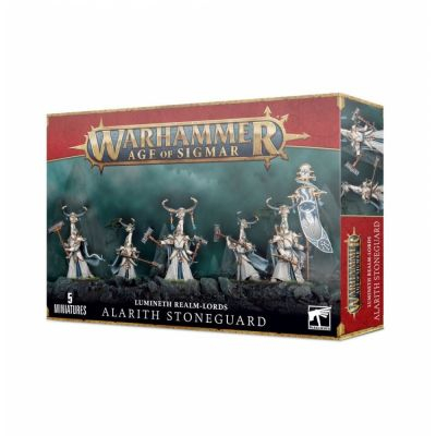 Figurine Best-Seller Warhammer Age of Sigmar - Lumineth Realm-Lords : Alarith Stoneguard