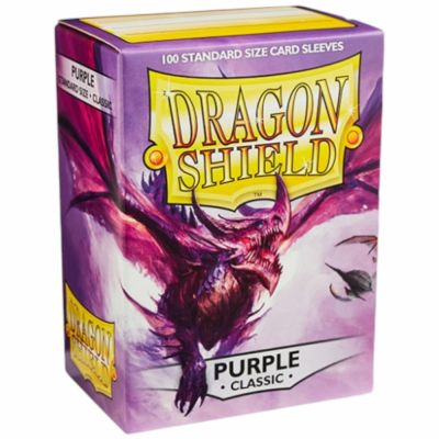 Protges Cartes Standard  Classic- Purple Dragonshield (par 100)