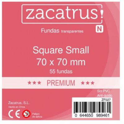 Protges cartes Spciaux  Protge-cartes Zacatrus Square S premium (70 x 70 mm)
