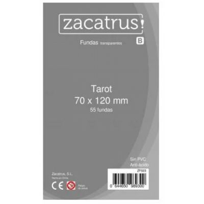 Protges cartes Spciaux  Protge-cartes Zacatrus Tarot (70x120mm)