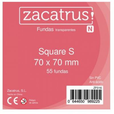 Protges cartes Spciaux  Protge-cartes Zacatrus Square S (70 x 70 mm)