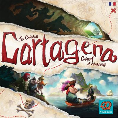 Jeu de Plateau Aventure Cartagena : Cahier d'vasions
