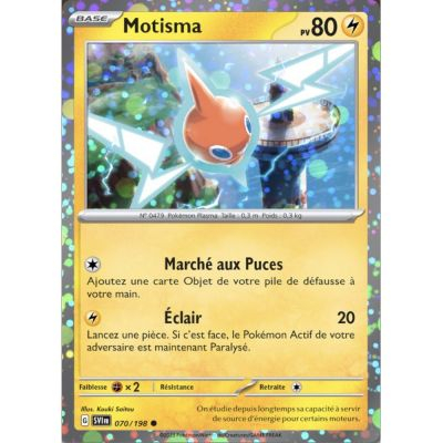 Cartes Spciales Pokmon Promo - Pokemon Ecarlate & Violet - Motisma - SVI-FR-070