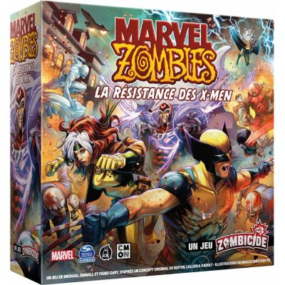 Jeu de Plateau Figurine Zombicide - Marvel Zombies - La rsistance des X-men