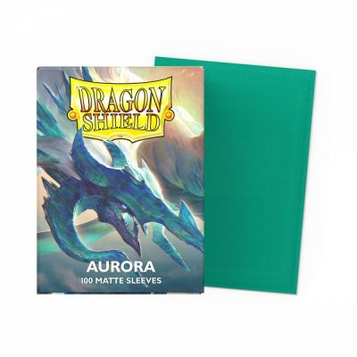 Protges Cartes Standard  Matte - Aurora Dragonshield (par 100)