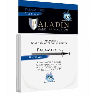 Protges cartes Spciaux  Board Games Sleeves - Palamedes Premium - 51x51mm - par 55