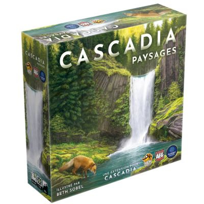 Jeu de Plateau Best-Seller Cascadia - Paysages