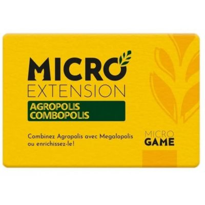 Jeu de Cartes Gestion Microgame - Agropolis - Micro Extension + Combopolis