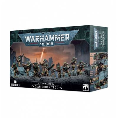 Figurine Warhammer 40.000 Warhammer 40.000 - Astra Militarum : Cadian Shock Troops
