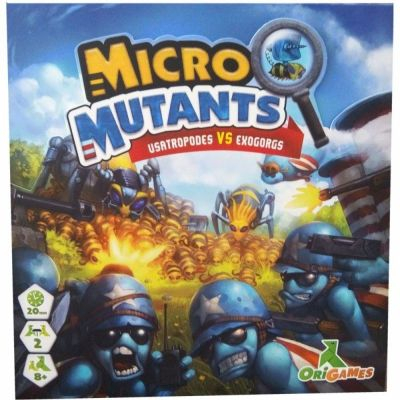 Stratgie Enfant Micro Mutants : Usatropodes VS Exoborg : Exobors Carte Promo (Goodies)