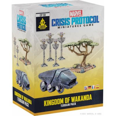 Figurine Stratgie Marvel Crisis Protocol : Miniatures Game - Kingdom of Wakanda (Terrain Pack)