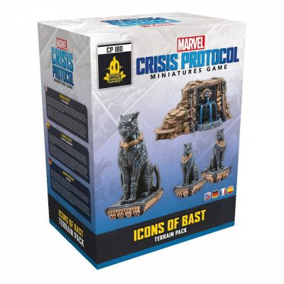 Figurine Stratgie Marvel Crisis Protocol : Miniatures Game - Icons of Bast (Terrain Pack)
