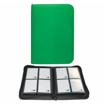 Portfolio  Portfolio zipp 4 cases Vivid - Vert - Ultra Pro