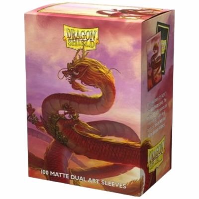 Protges Cartes Standard  Dual Matte Art Sleeves - Year of the Wood Dragon 2024
