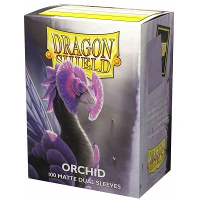 Protges Cartes Standard  Dual Matte - Orchid Dragonshield (par 100)
