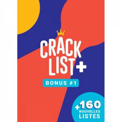 Jeu de Cartes Ambiance Extension - Crack List+ - Bonus #1