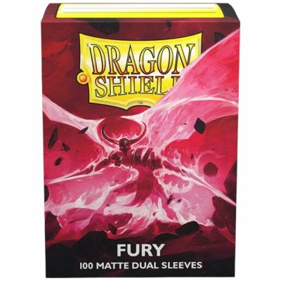 Protges Cartes Standard  Dual Matte - Fury Dragonshield (par 100)