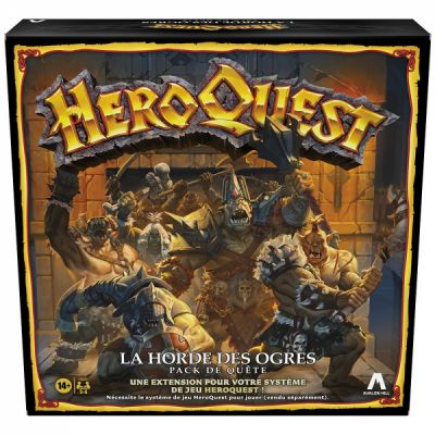 Exploration Aventure HeroQuest - Extension : La Horde Des Ogres (Pack de Qute)