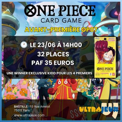 Evnements One Piece Card Game Avant-premire OP07 