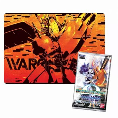Tapis de Jeu et Wall Scroll Digimon Card Game Play-mat WarGreymon
