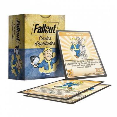 Jeu de Rle Jeu de Rle Fallout : Cartes d'aptitudes