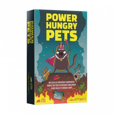 Jeu de Cartes Rflexion Power Hungry Pets