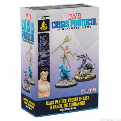 Figurine Stratgie Marvel Crisis Protocol : Miniatures Game - Black Panther & Namor