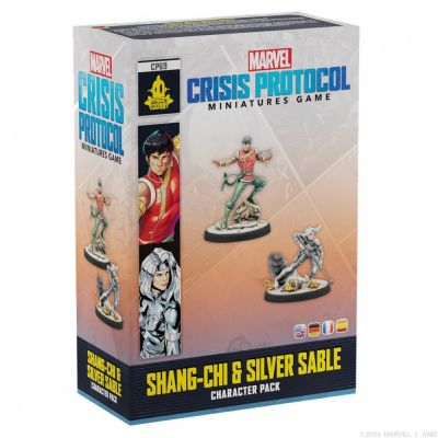 Figurine Stratgie Marvel Crisis Protocol : Miniatures Game - Shang-Chi & Silver Sable