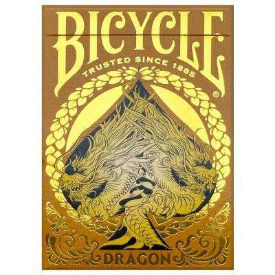 Jeu de Cartes Classique Bicycle Ultimates - Gold Dragon