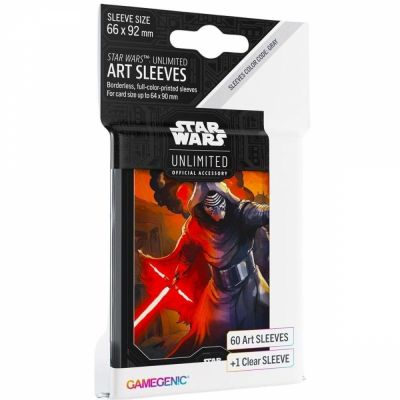 Protges Cartes Standard Star Wars Unlimited Ombres de la Galaxie - Art Sleeves Kylo Ren par 60